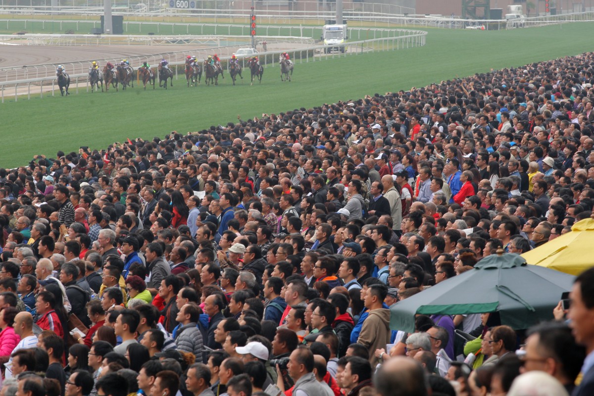 More than 85,000 punters packed into Sha Tin for the festive race meeting. Photo: Kenneth Chan