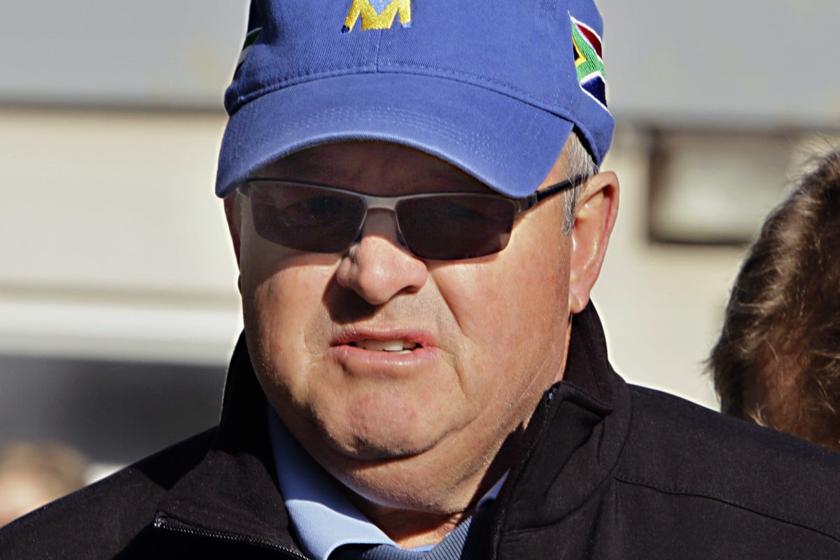 Mike de Kock is aiming for Kentucky Derby success this weekend with Mubtaahij, a year after becoming the first foreign trainer to win the Champions Mile. Photo: AP