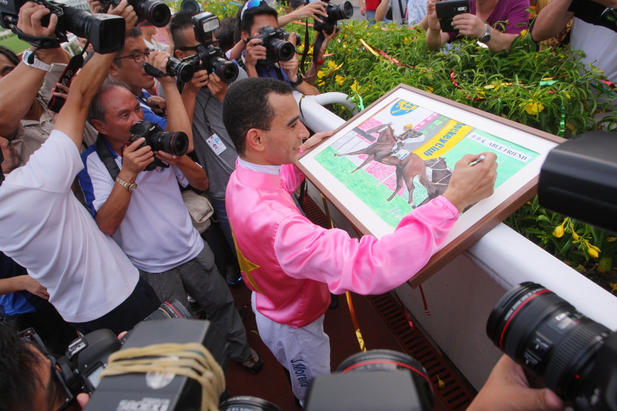 Joao Moreira dominated this season's jockeys' championship unlike any other rider in Hong Kong history, becoming hot property in the blink of an eye. Photo: Kenneth Chan