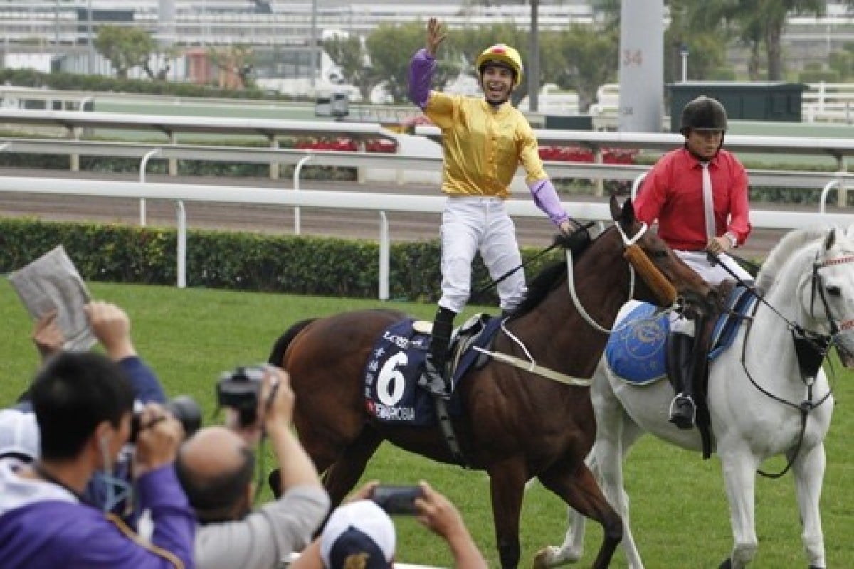 Peniaphobia was the star of the show in the Hong Kong Sprint and can win again. Photo: Kenneth Chan