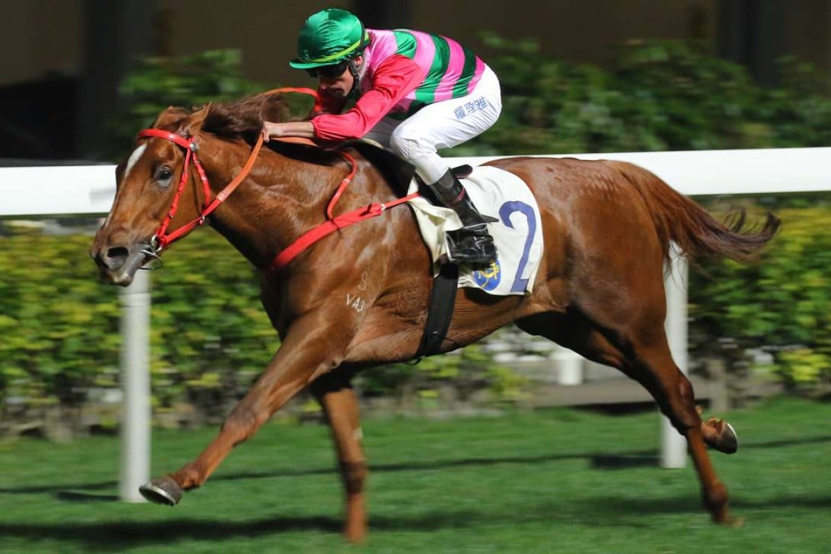 Mission Possible winning at Happy Valley earlier this year. Photos: Kenneth Chan