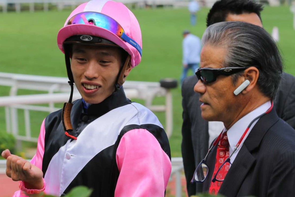 Jockey Vincent Ho and trainer Tony Cruz will combine with Peniaphobia in the Premier Bowl. Photos: Kenneth Chan