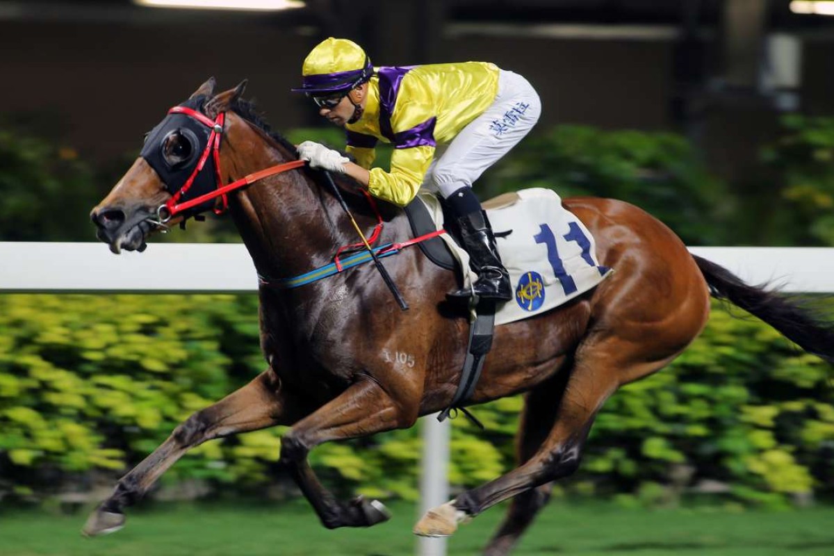 Joao Moreira guides King Bountiful to victory. Photos: Kenneth Chan