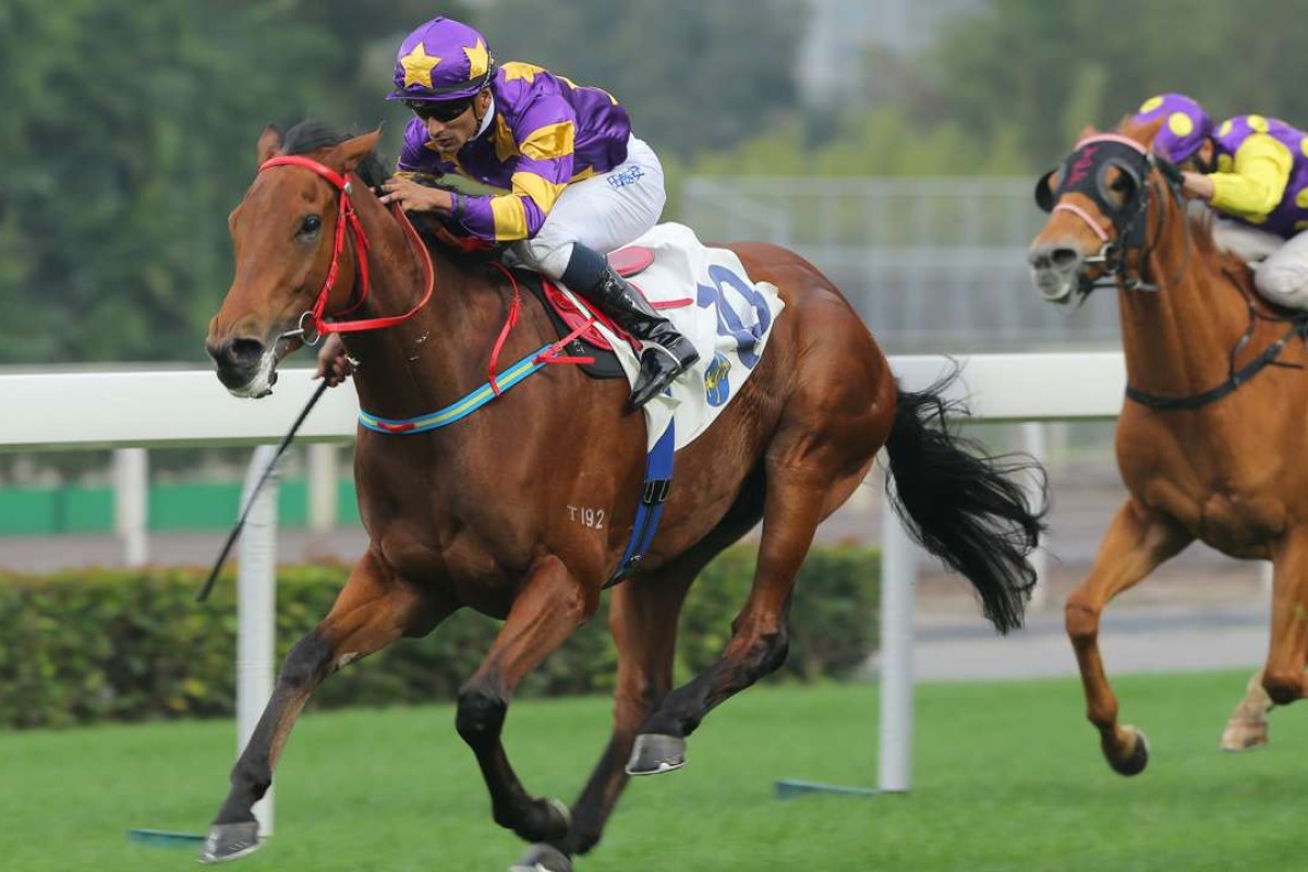 Eastern Express won for Karis Teetan last time out but the ride has gone to Brett Prebble now. Photos: Kenneth Chan