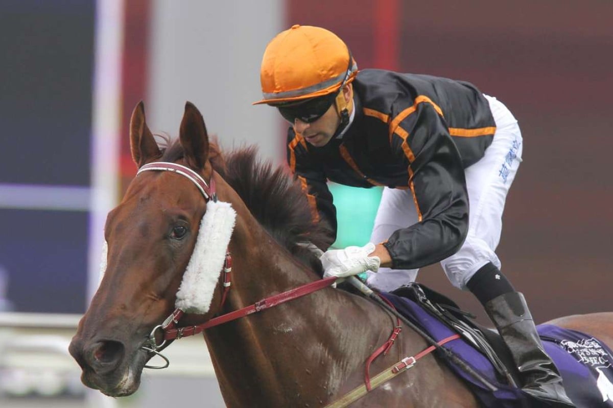 Joao Moreira will ride Able Friend in the Hong Kong Mile. Photos: Kenneth Chan