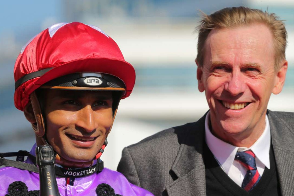 Rcae 5, John Size with Karis Teetan, won the class 4 over 1200m(all weather track) at Sha Tin on 27Nov16.