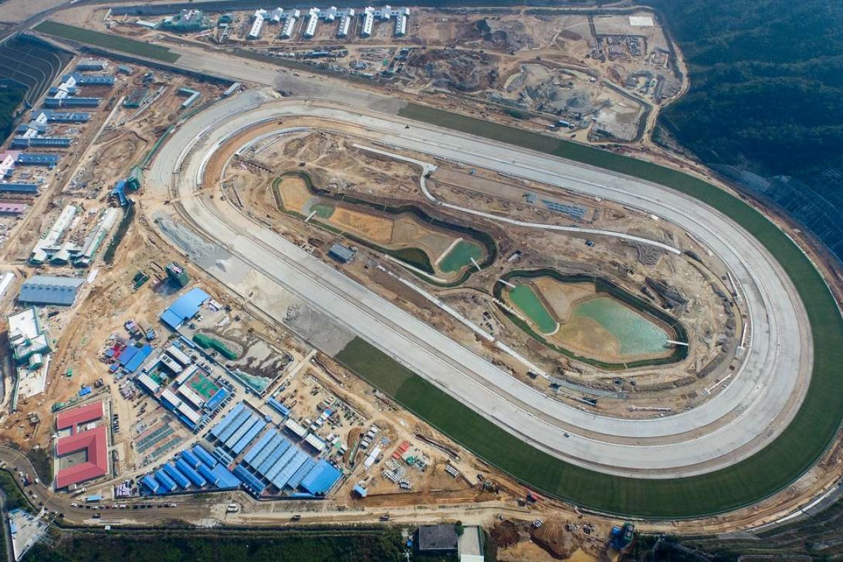 The Hong Kong Jockey Club’s new HK$3 billion training facility at Conghua, near Guangzhou, will be ready for business in 18 months. Photo: Hong Kong Jockey Club