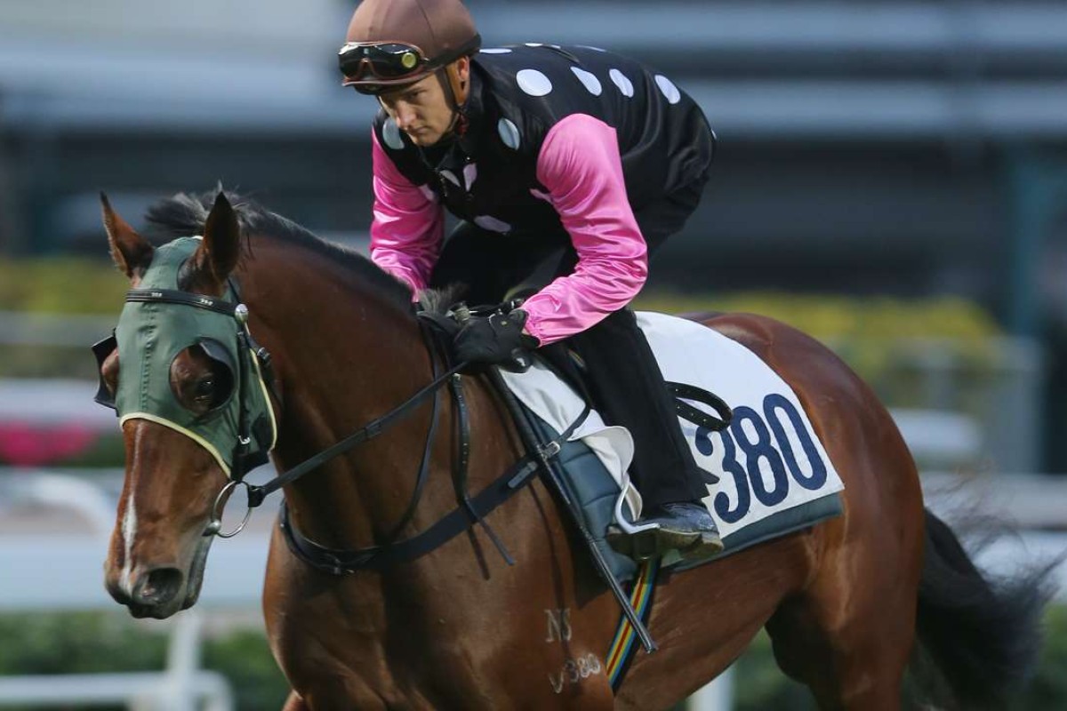 Zac Purton and Beauty Generation in action on Tuesday. Photo: Kenneth Chan