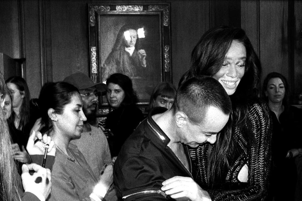 Backstage at London Fashion Week, a phantasmagoria unfolds at the hands