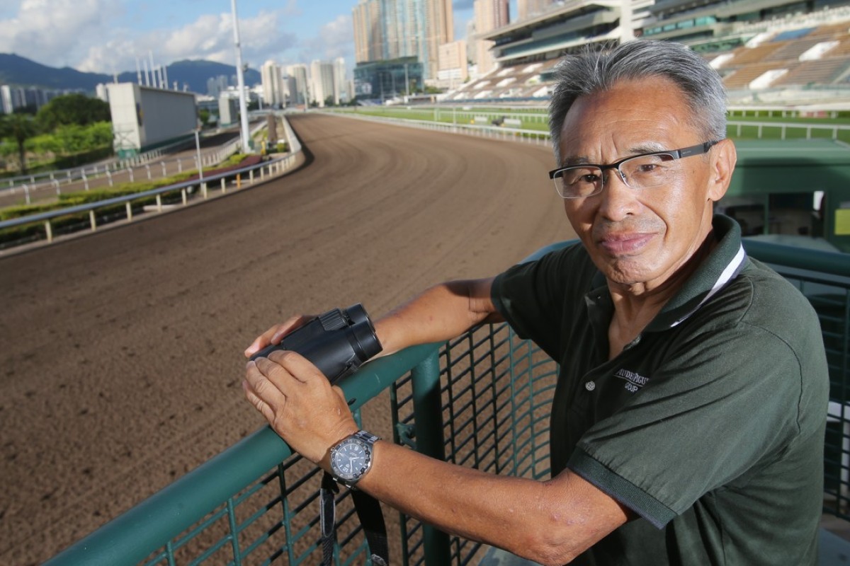 Gary Ng at trackwork this week at Sha Tin. Photo: Kenneth Chan