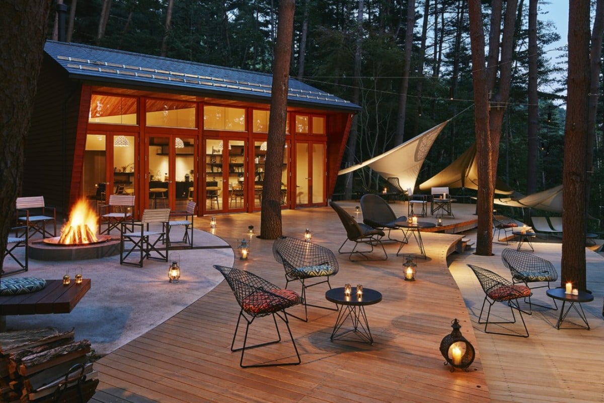 Japan’s first luxury glamping resort get back to nature in style in shadow of Mount Fuji Japan’s first luxury glamping resort get back to nature in style in shadow of Mount Fuji
