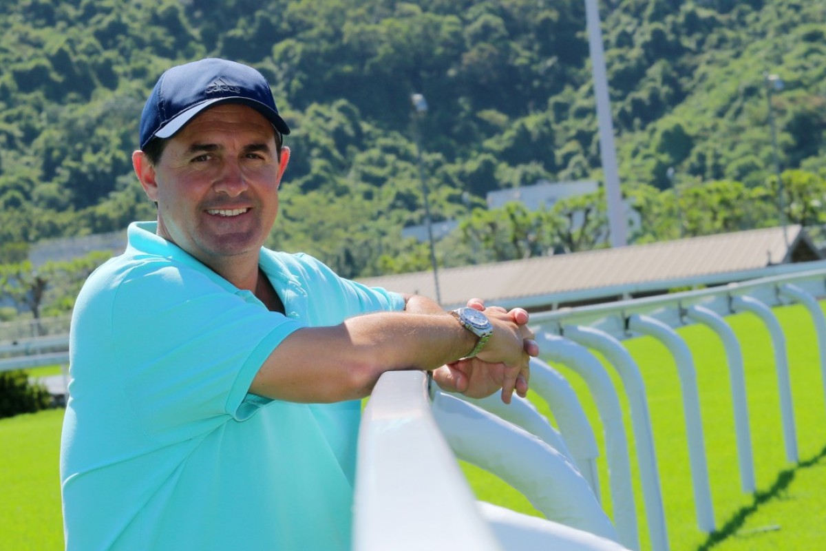 Michael Freedman at Sha Tin Racecourse on Tuesday. Photos: Kenneth Chan