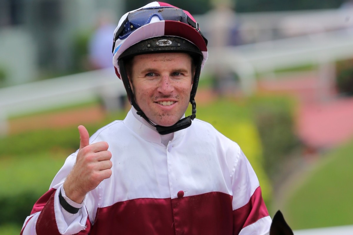 Jockey Tommy Berry has a lot of time for Chris Waller-trained McCreery. Photo: Kenneth Chan
