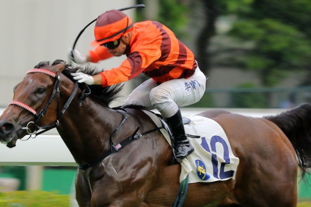 Umberto Rispoli drives Fantastic Eight to victory at Sha Tin in July. Photos: Kenneth Chan