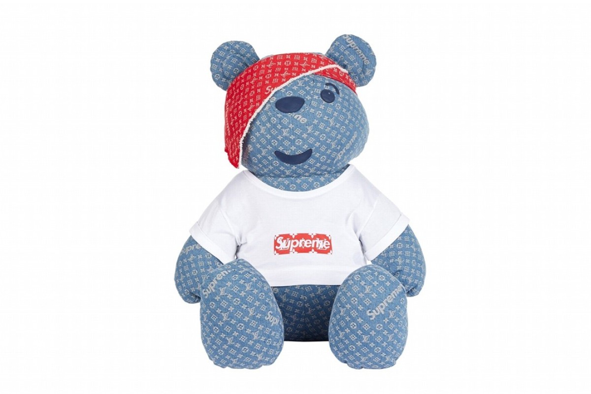 Supreme x Louis Vuitton Pudsey Bear sells for over US$100,000 | Style Magazine | South China ...