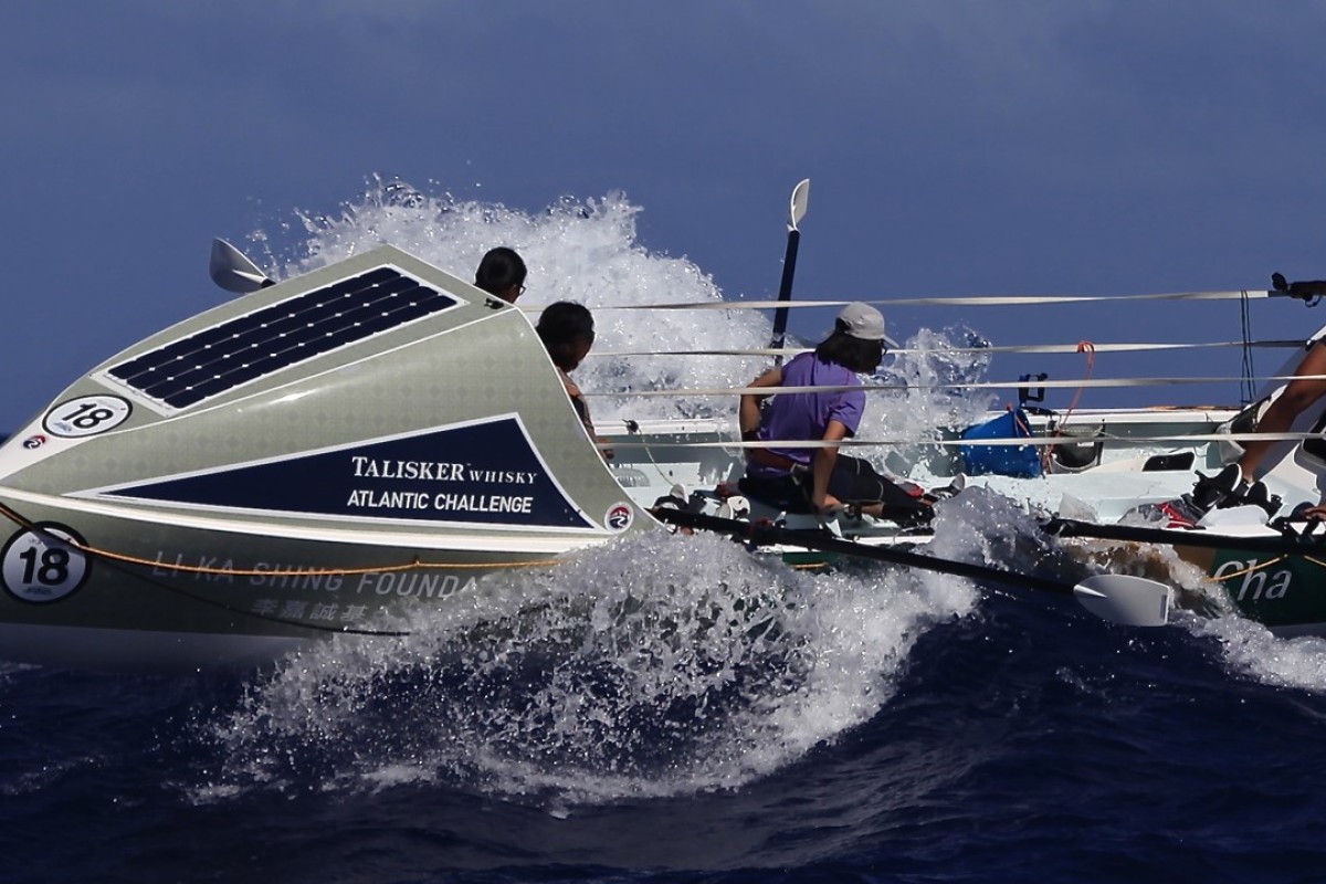 Three waves hit the boat in quick succession and flipped Kung Fu Cha Cha. Photo: Ben Duffy
