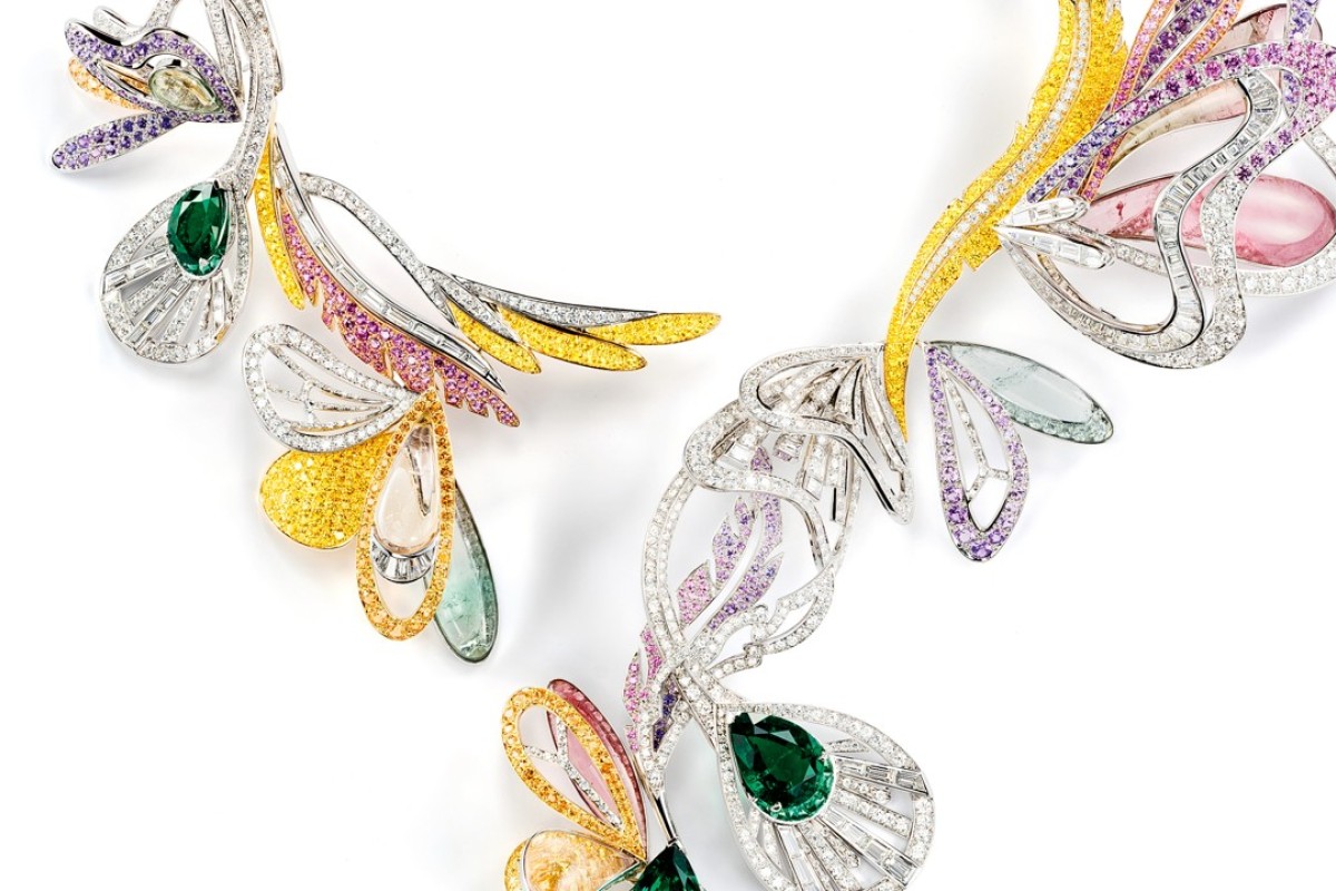 Boucheron peacock necklace clearance