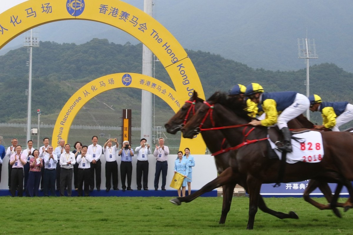 The opening of the Conghua Racecourse. Photo: Kenneth Chan