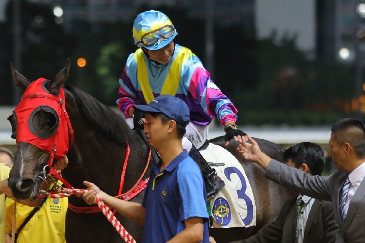 Dylan Mo and Danny Shum celebrates Most Beautiful’s victory. Photos: Kenneth Chan