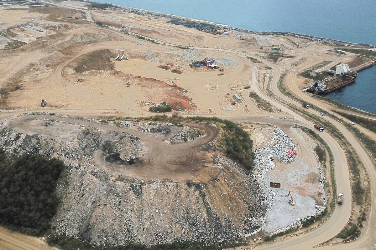 The Tseung Kwan O landfill. Photo: Roy Issa