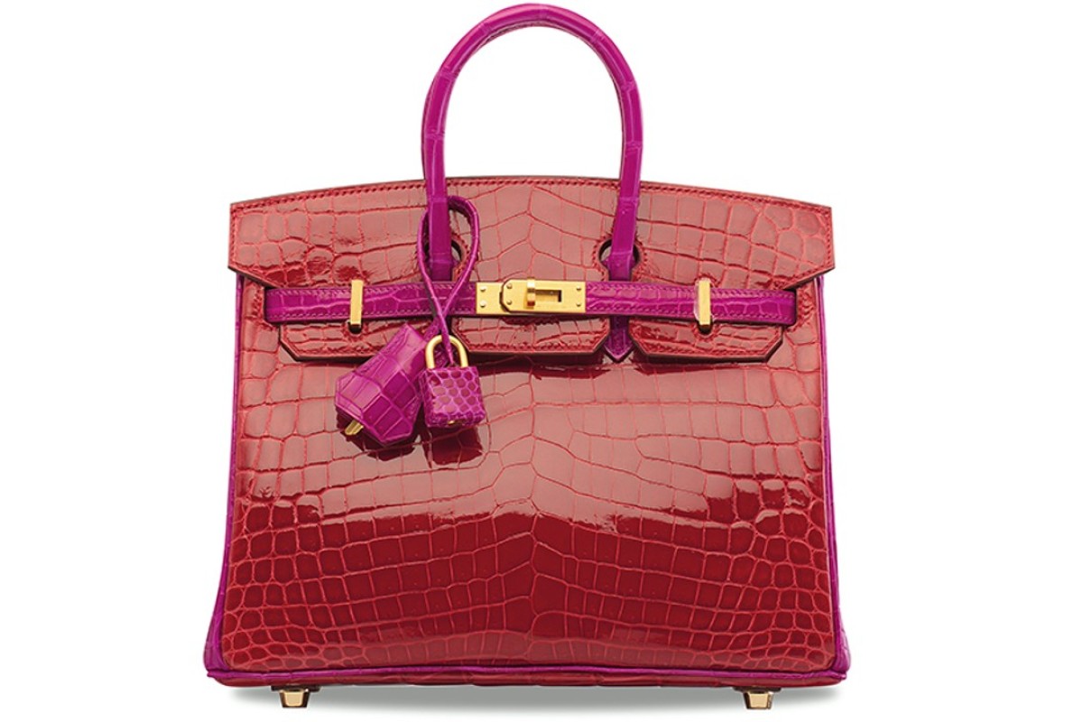 Christie S Auctions Rare Hermès Handbags In Hong Kong Style A Custom Birkin 25 In Shiny Crocodile With Brushed Gold Hardware Which Has Starting