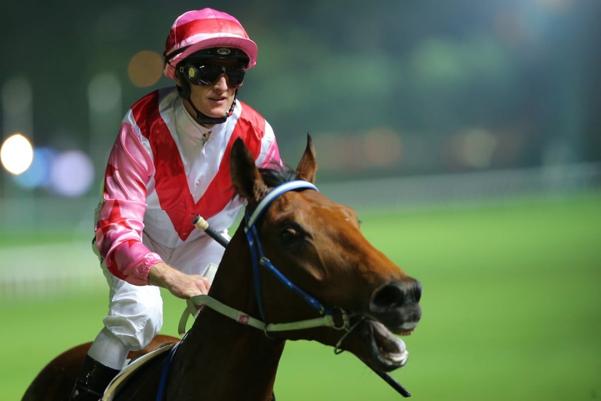 Zac Purton has a 20 per cent winning strike rate at Happy Valley this season. Photos: Kenneth Chan