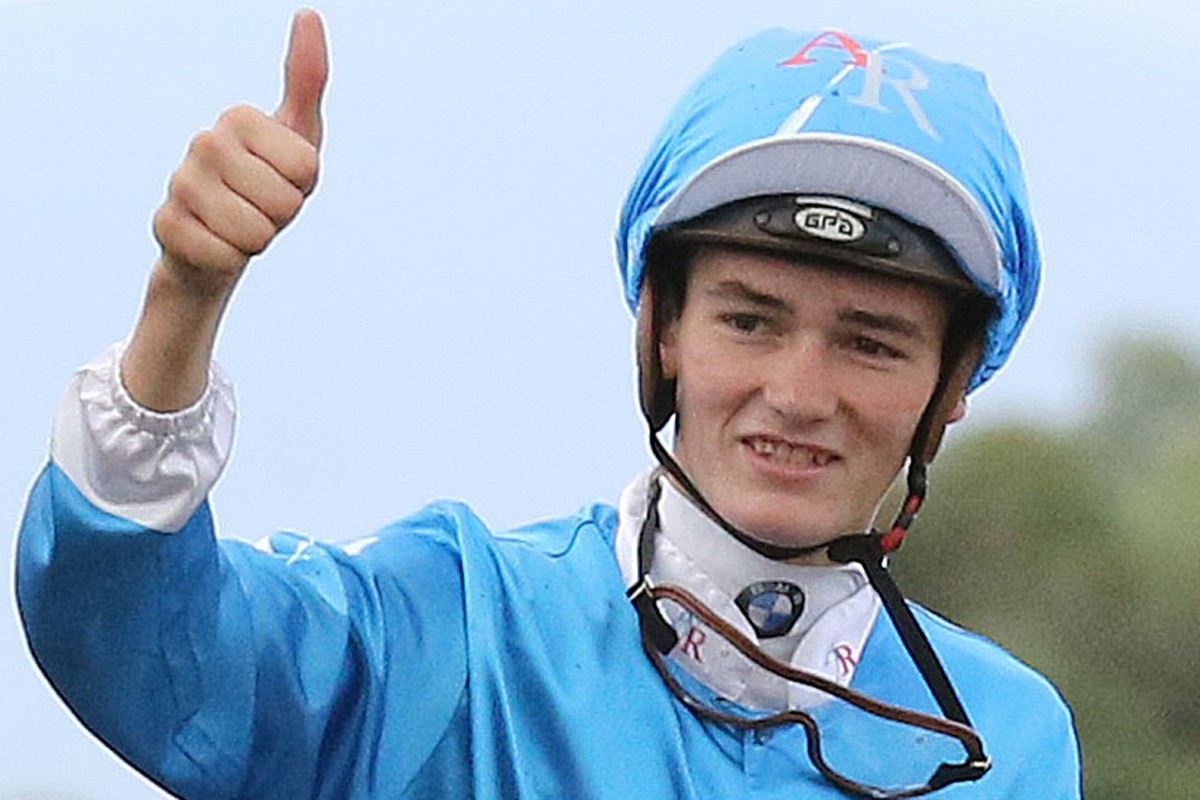 Regan Bayliss gives the thumbs up after a winner in Australia. Photo: Handout