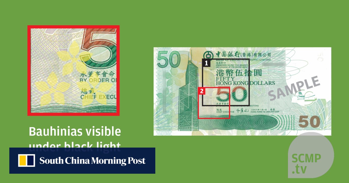 What's the difference between a real note and a fake? | South China ...