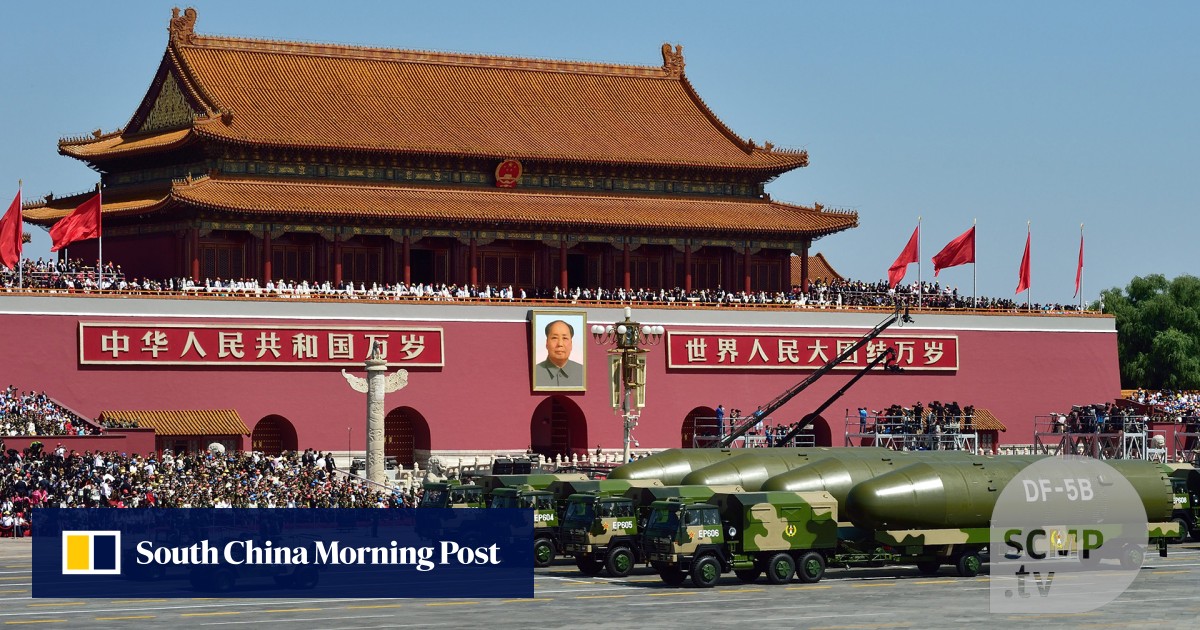 Massive display of force in China's military parade | South China ...
