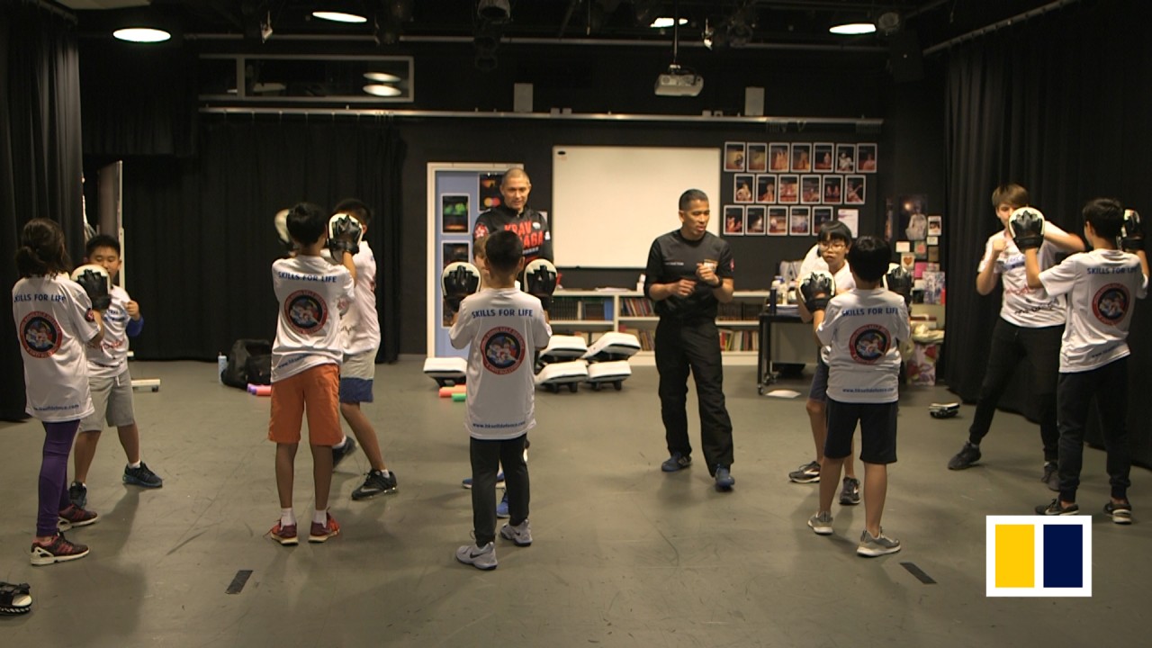 Self-defence classes help fight bullying