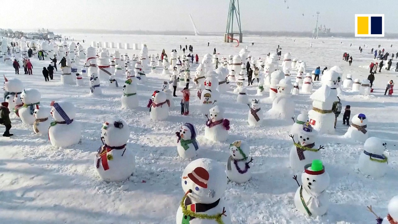 China’s ‘Ice City’ draws millions of visitors with sub-zero sculptures