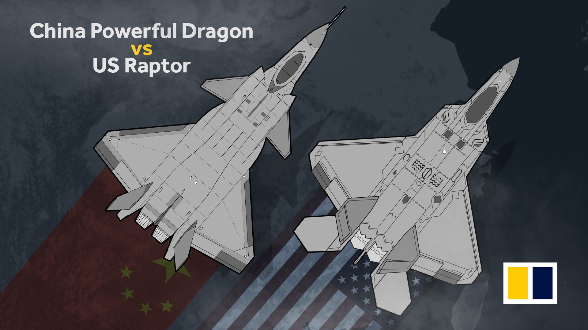 J Vs F 22 How China S Chengdu J Powerful Dragon Compares With Us Lockheed Martin F 22 Raptor South China Morning Post